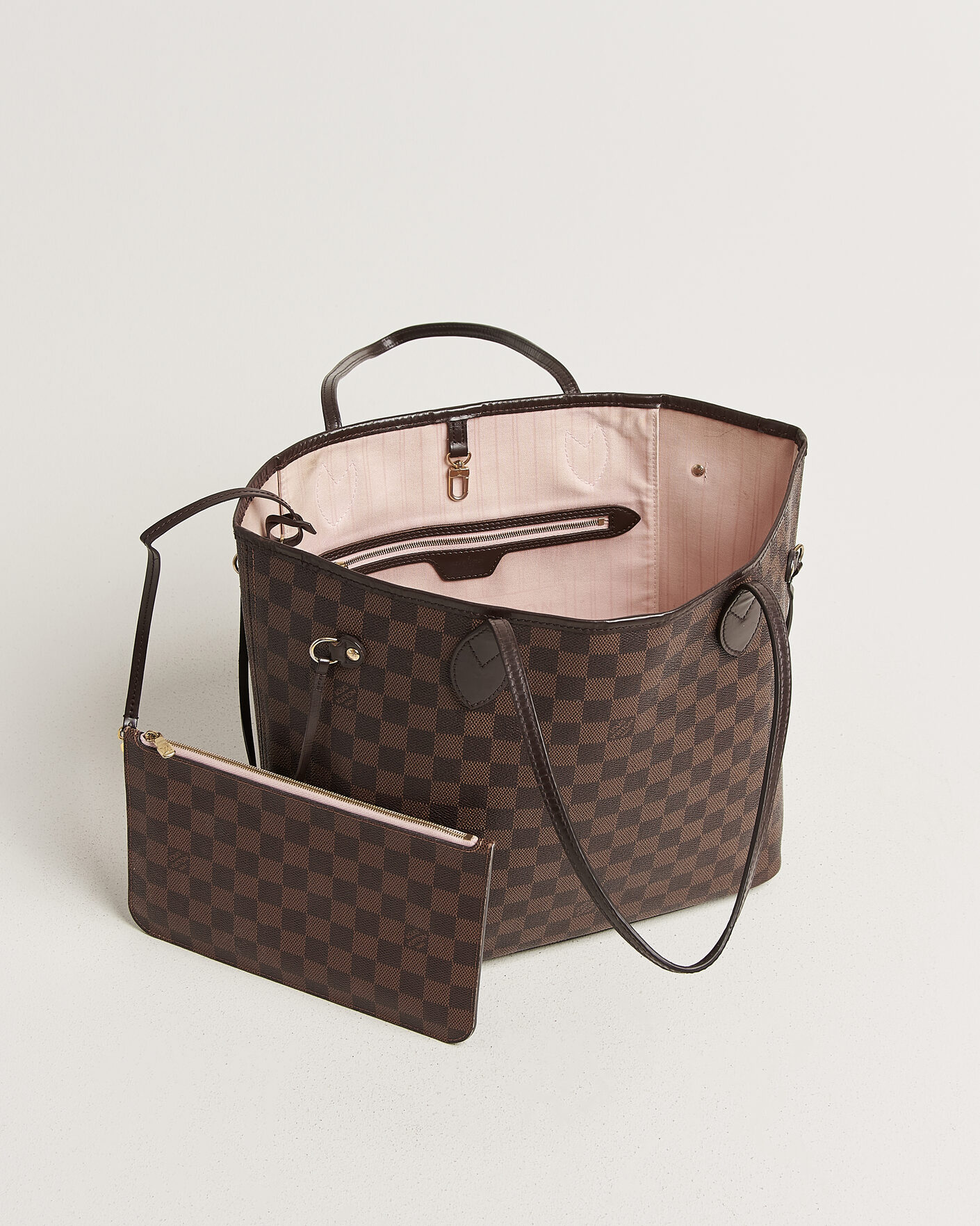 Herren | Pre-Owned & Vintage Bags | Louis Vuitton Pre-Owned | Neverfull MM  Damier Ebene