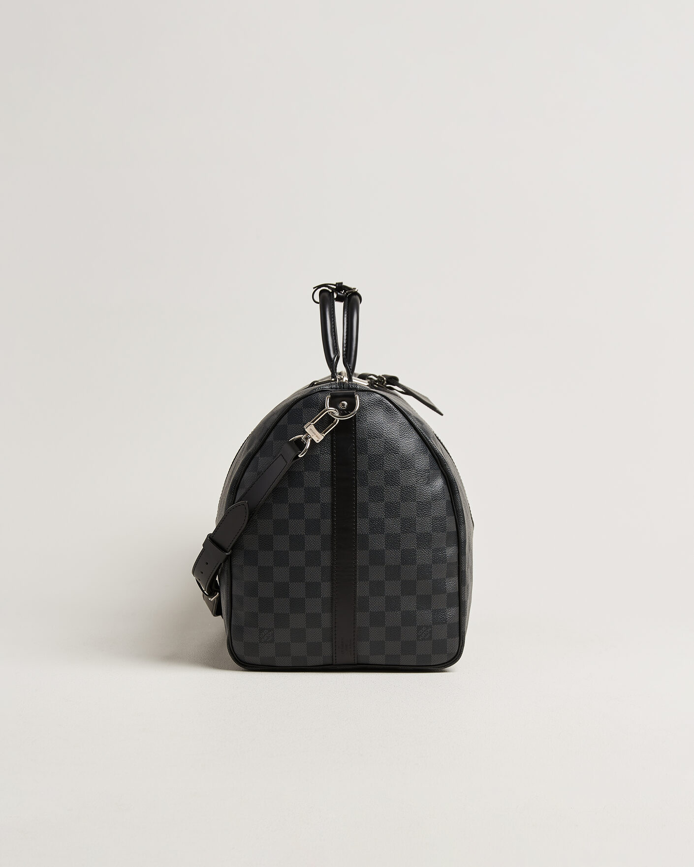 Herren | Pre-Owned & Vintage Bags | Louis Vuitton Pre-Owned | Keepall Bandouliére 55 Damier Graphite