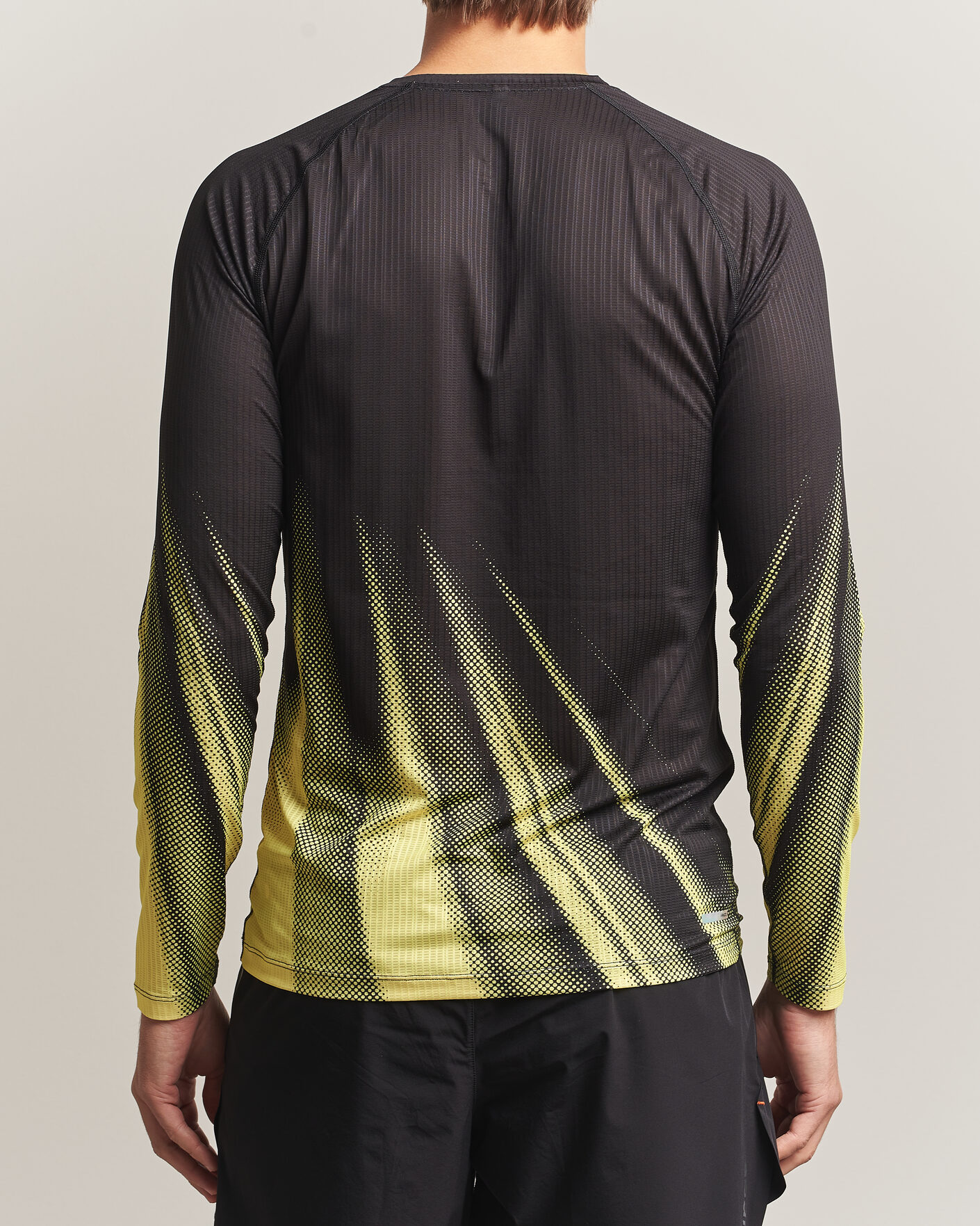 Herren | T-Shirts | SOAR Running | LS Race Base Yellow/Black