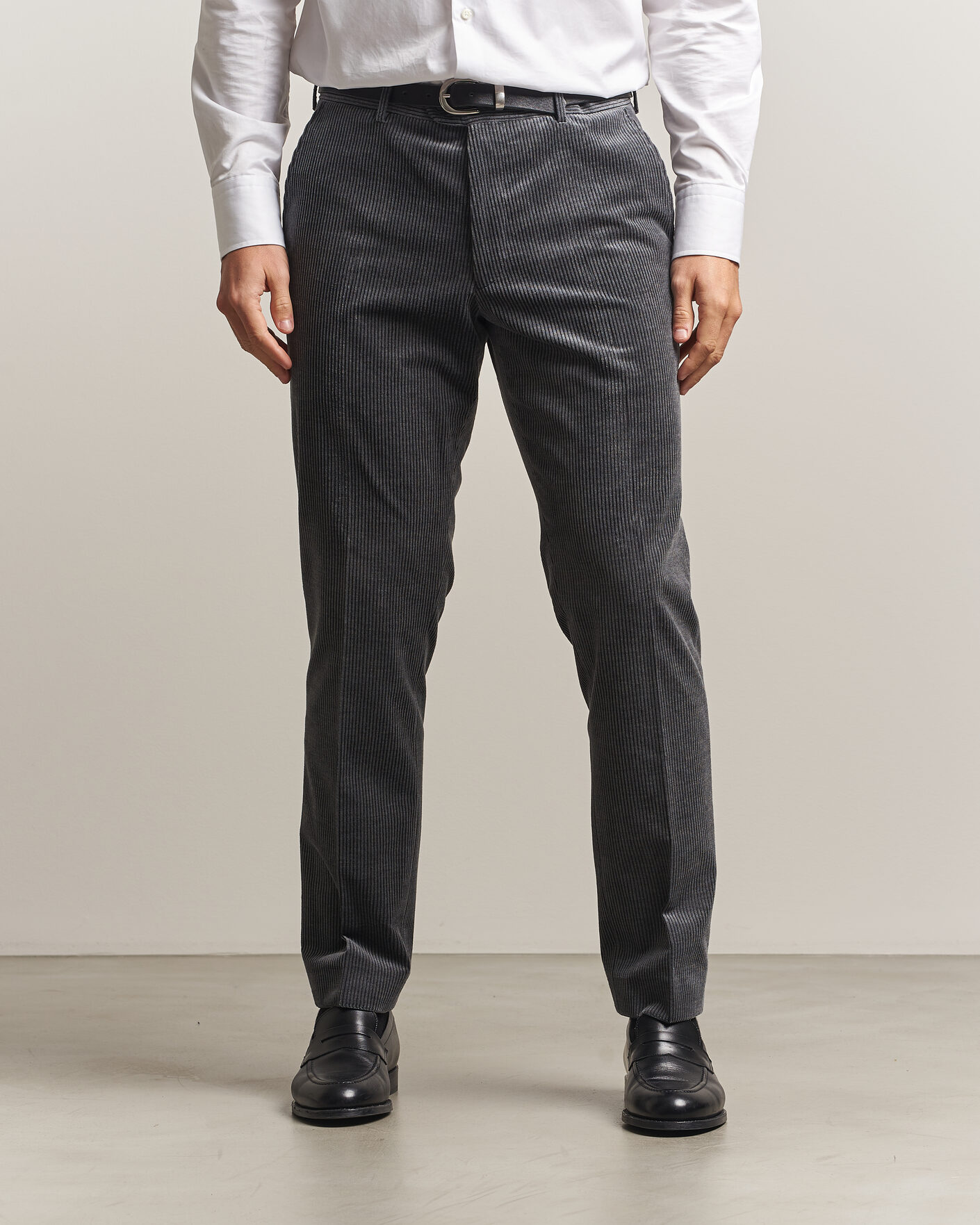 Herren | Hosen | Oscar Jacobson | Dandy Corduroy Trousers Grey