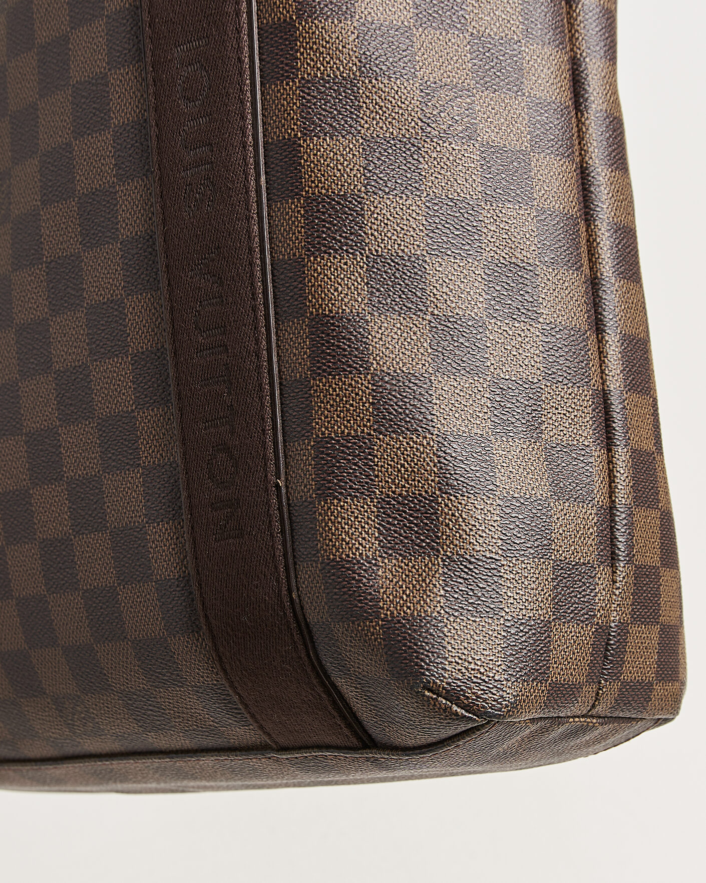 Herren | Pre-Owned & Vintage Bags | Louis Vuitton Pre-Owned | Cabas Bobur Tote Bag Damier Ebene