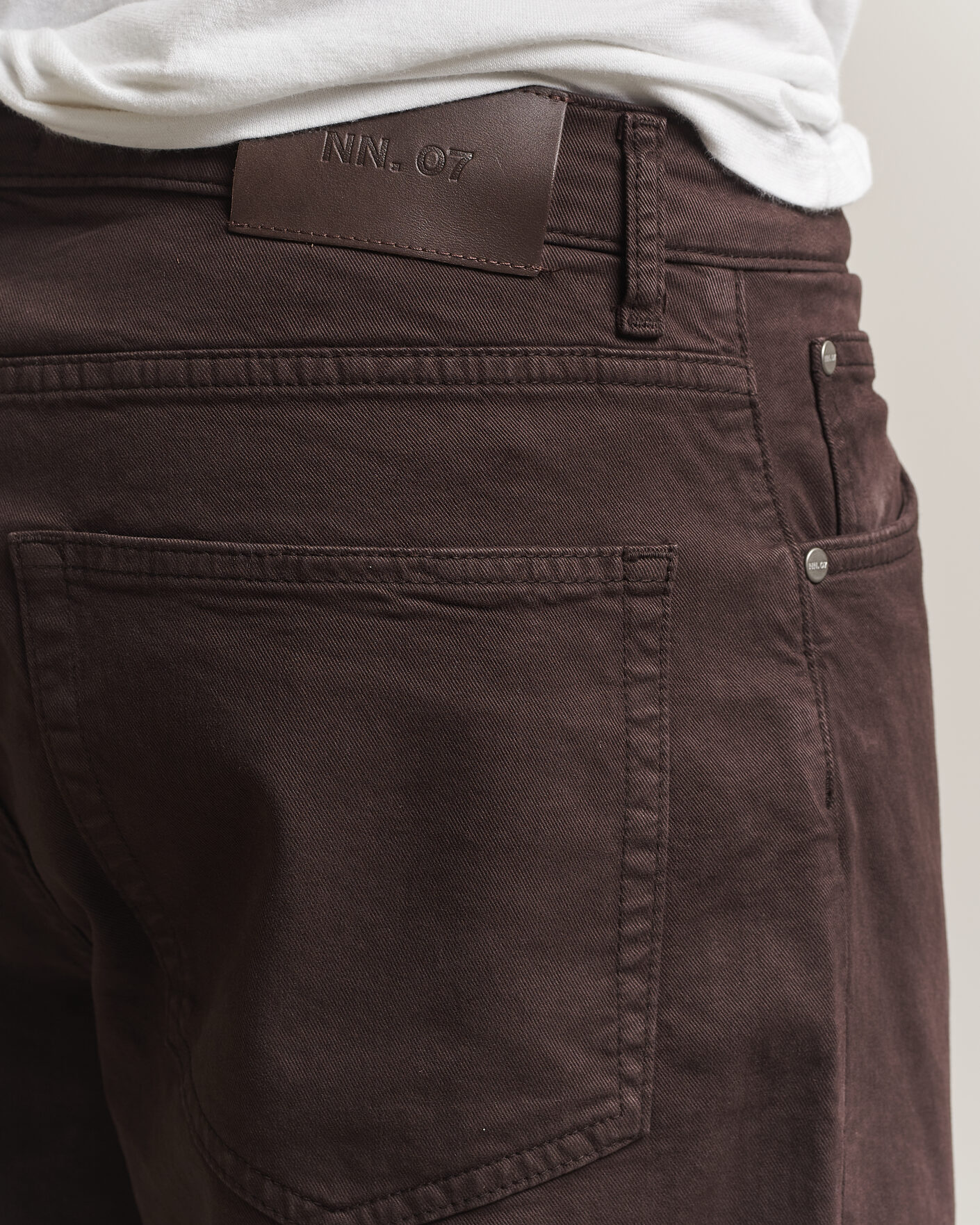 Herren | Hosen | NN07 | Otis Relaxed Fit 5-Pocket Pants Deep Truffle