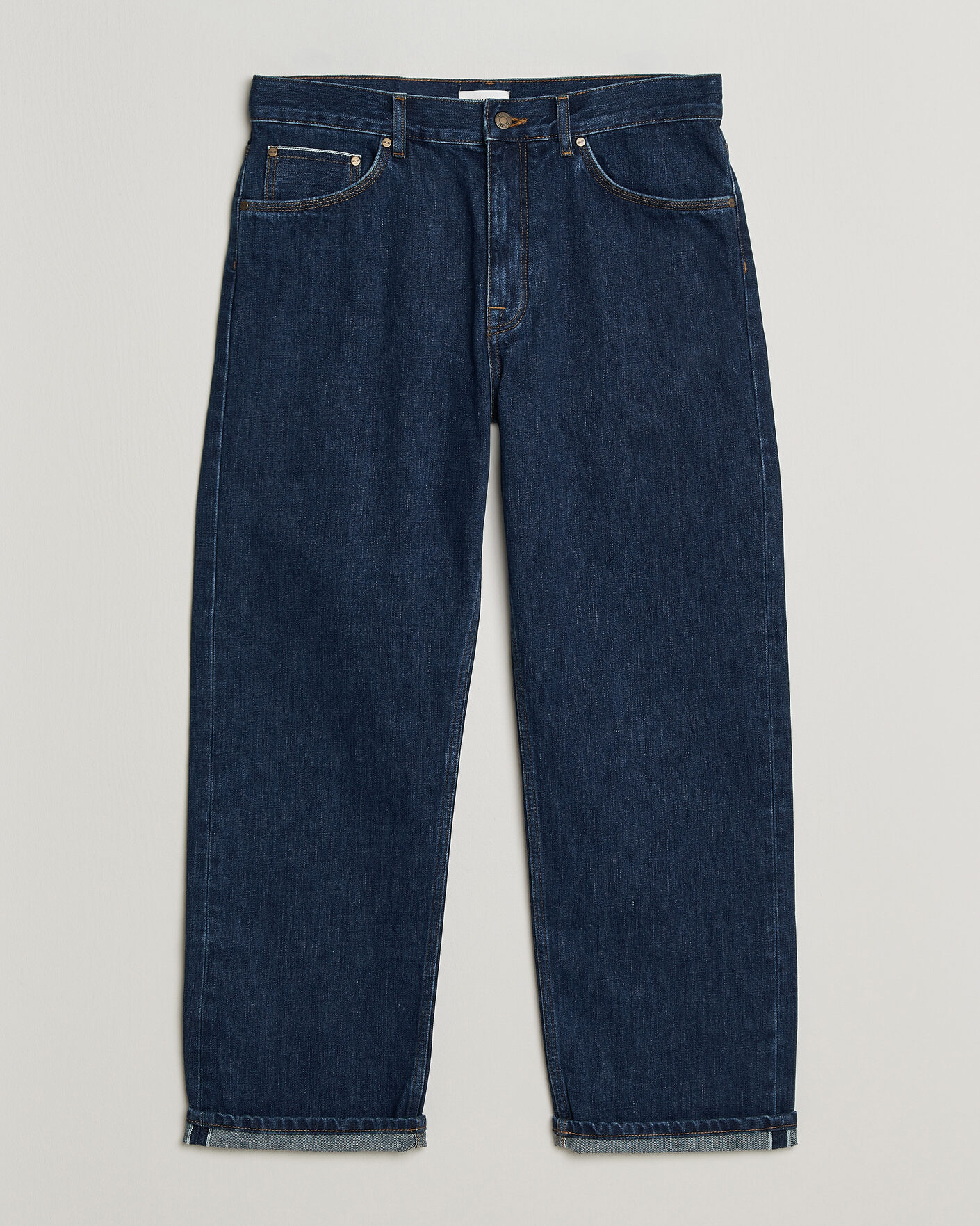 Herren | Hosen | NN07 | Otis Relaxed Fit Selvedge Jeans Medium Indigo