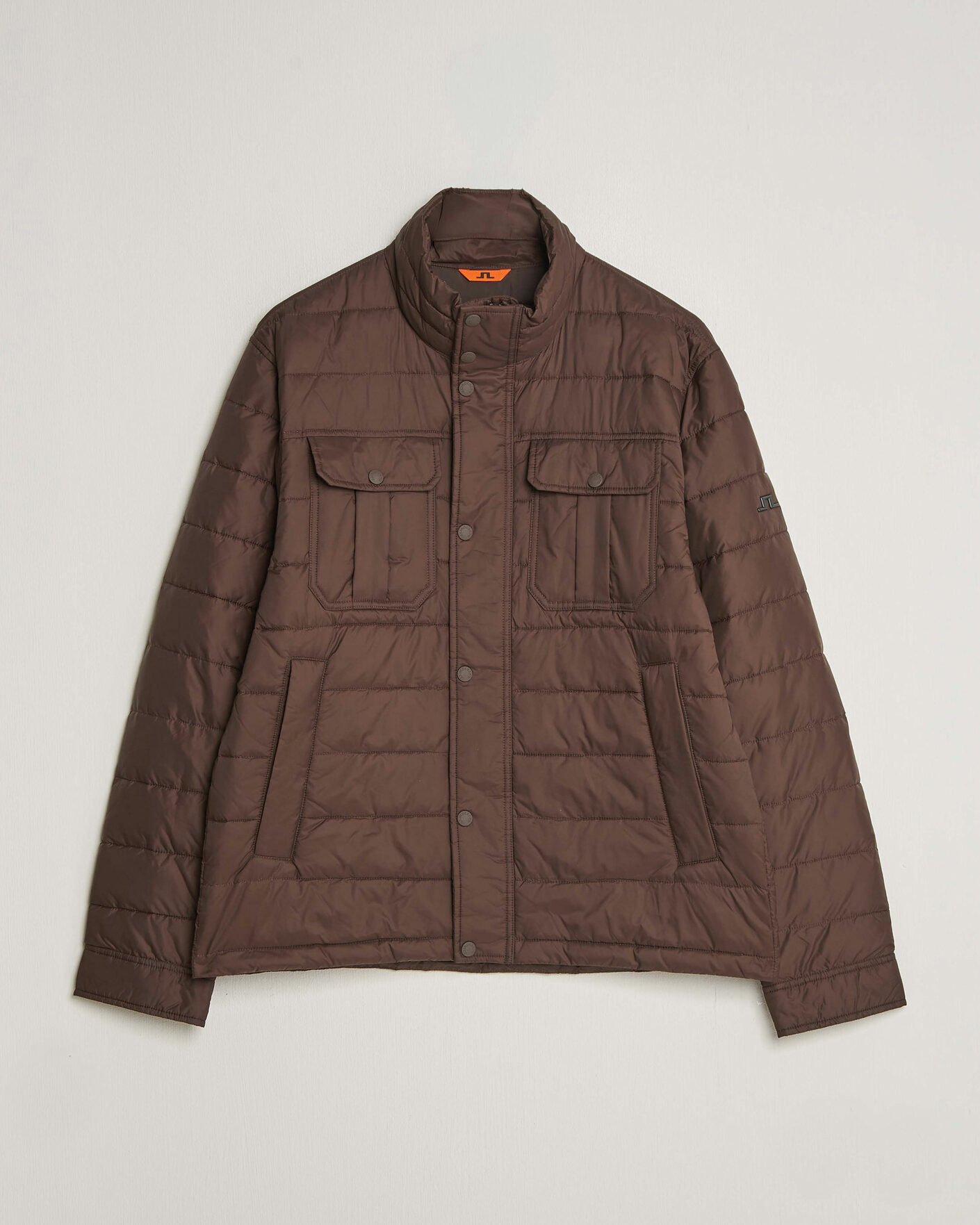 Herren | Jacken | J.Lindeberg | Bailey Light Padded Jacket Seal Brown