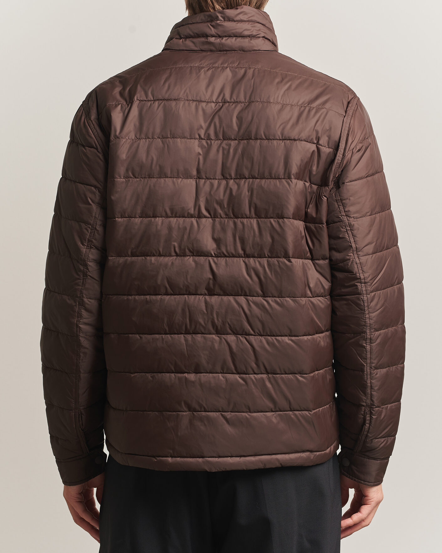 Herren | Jacken | J.Lindeberg | Bailey Light Padded Jacket Seal Brown