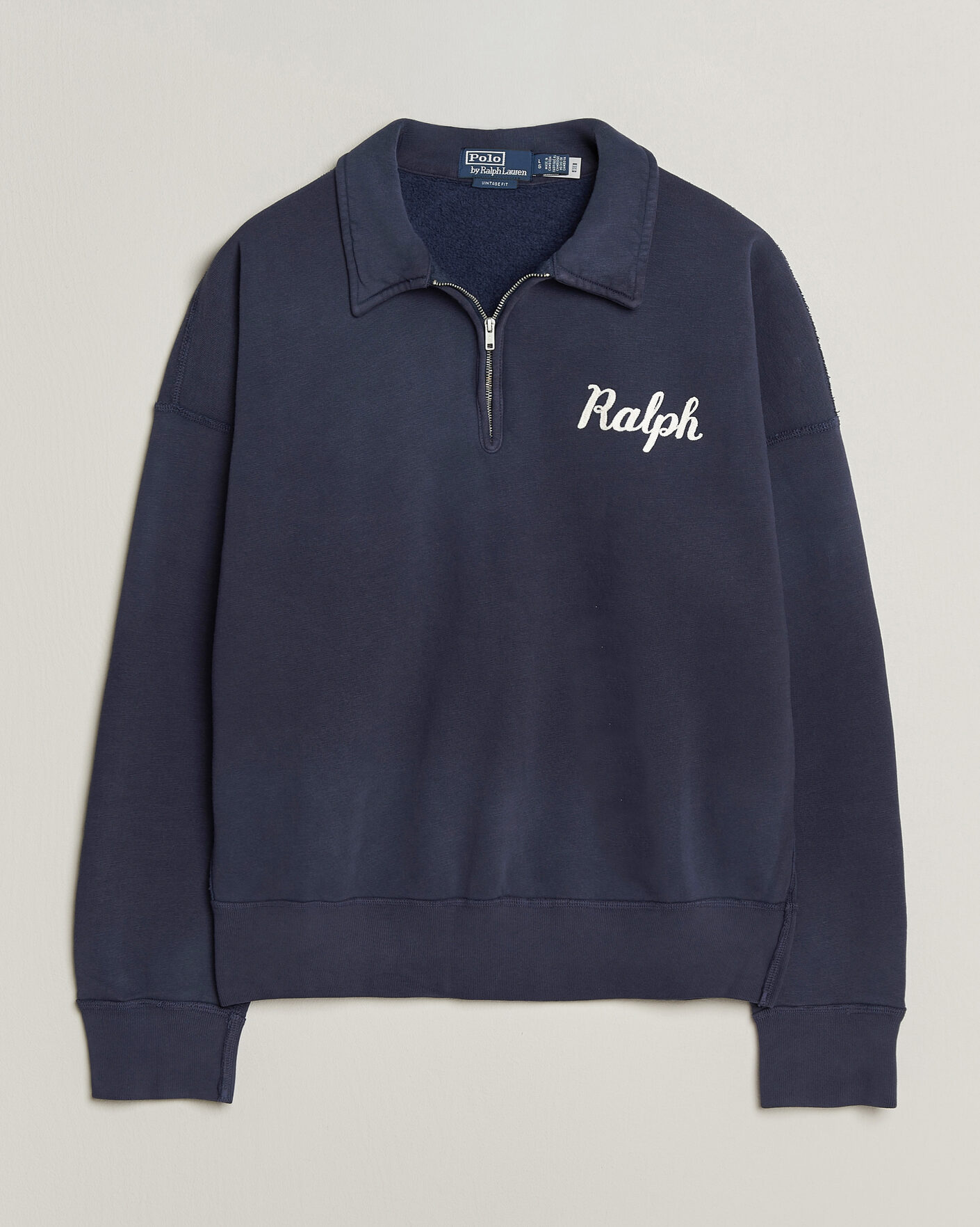 Herren | Pullover | Polo Ralph Lauren | Knit Half Zip Sweatshirt Dark Cobolt