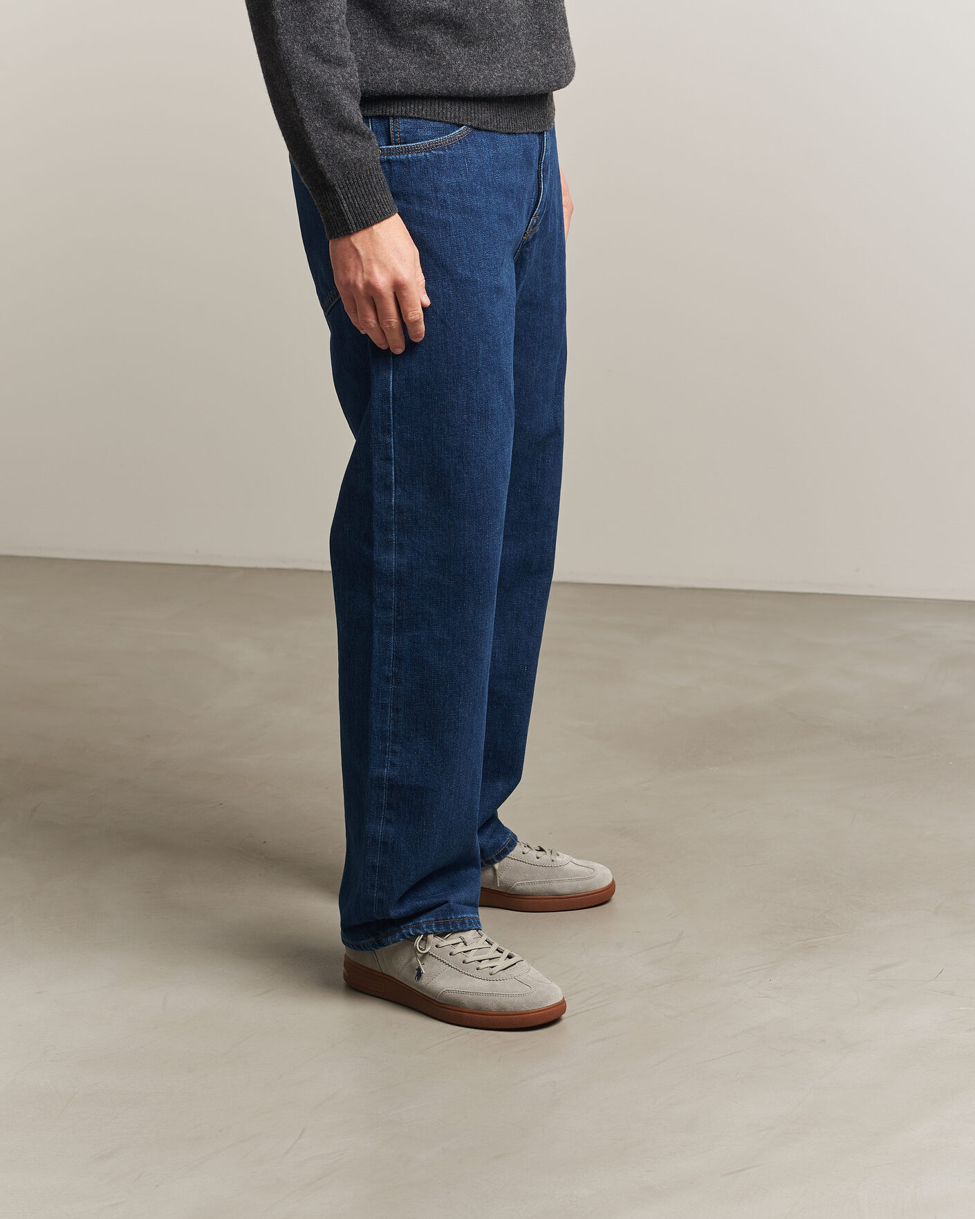 Herren | Sneaker | Polo Ralph Lauren | Bedford Suede Sneaker Earth Grey