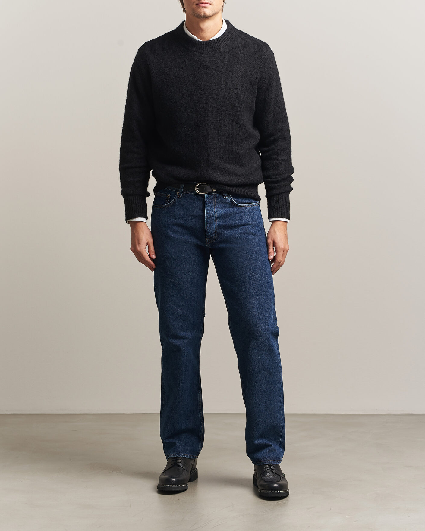 Herren | Pullover | Sunflower | Moon Alpaca Sweater Black
