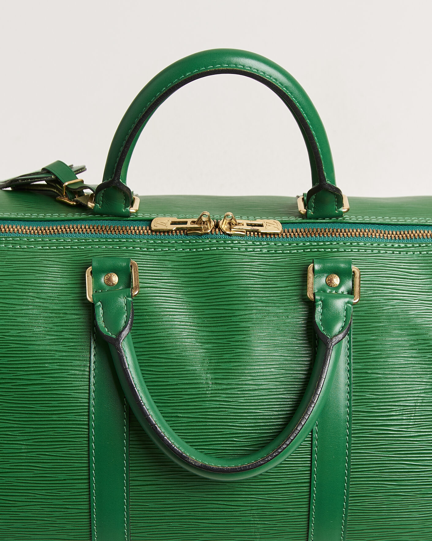 Herren | Pre-Owned & Vintage Bags | Louis Vuitton Pre-Owned | Keepall 55 Epi Leather Green