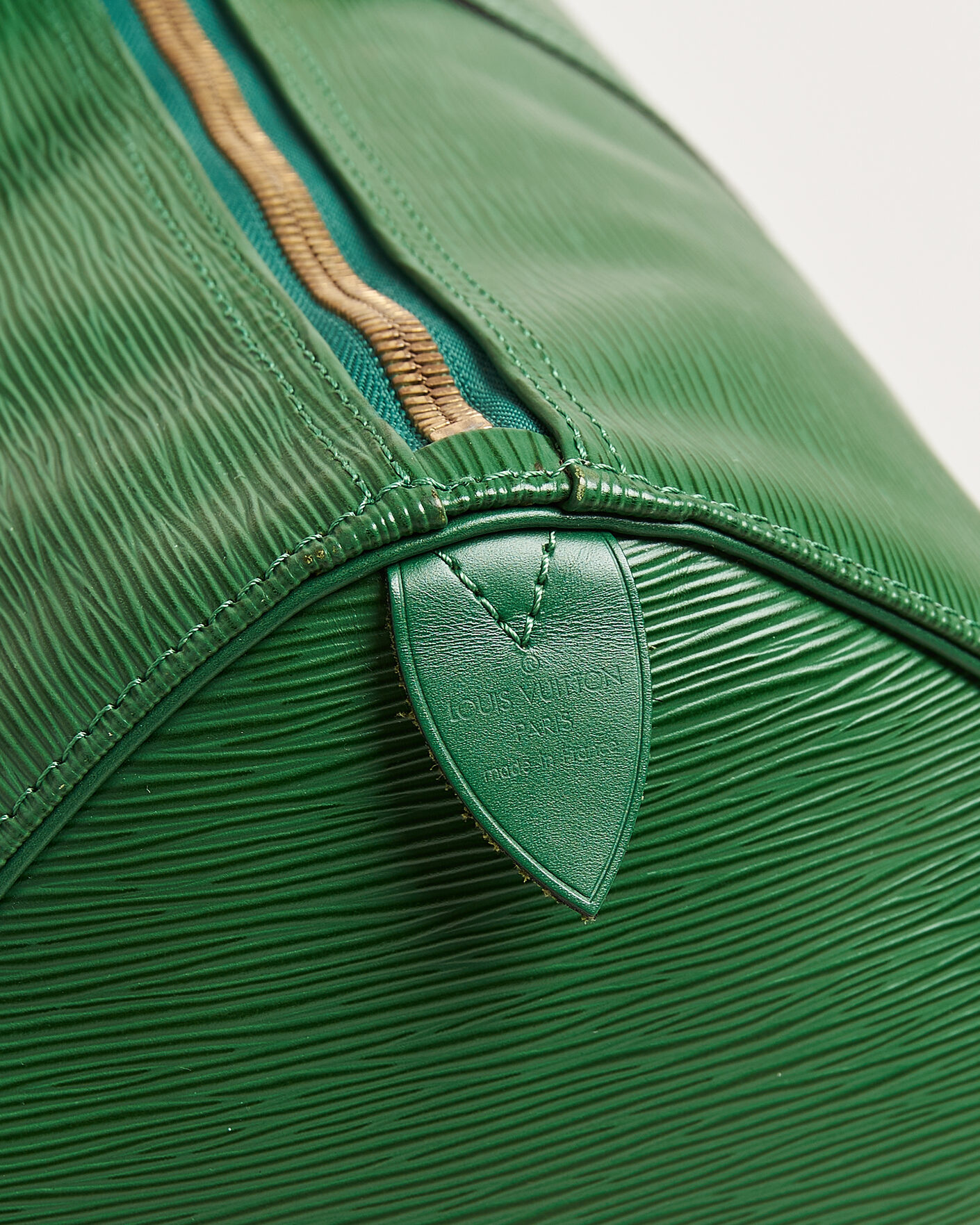 Herren | Pre-Owned & Vintage Bags | Louis Vuitton Pre-Owned | Keepall 55 Epi Leather Green