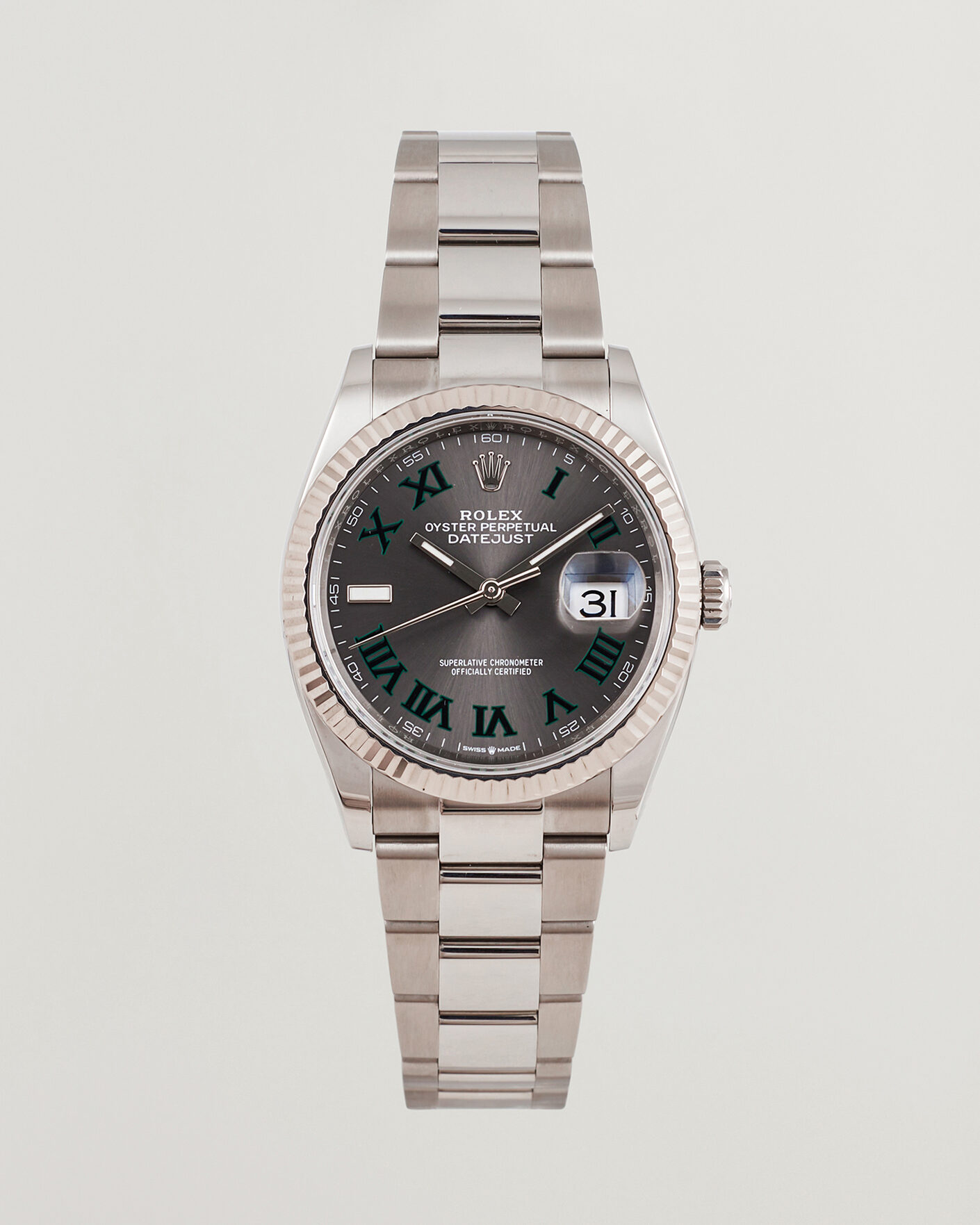 Herren | Pre-Owned & Vintage Watches | Rolex Pre-Owned | Datejust Wimbledon 