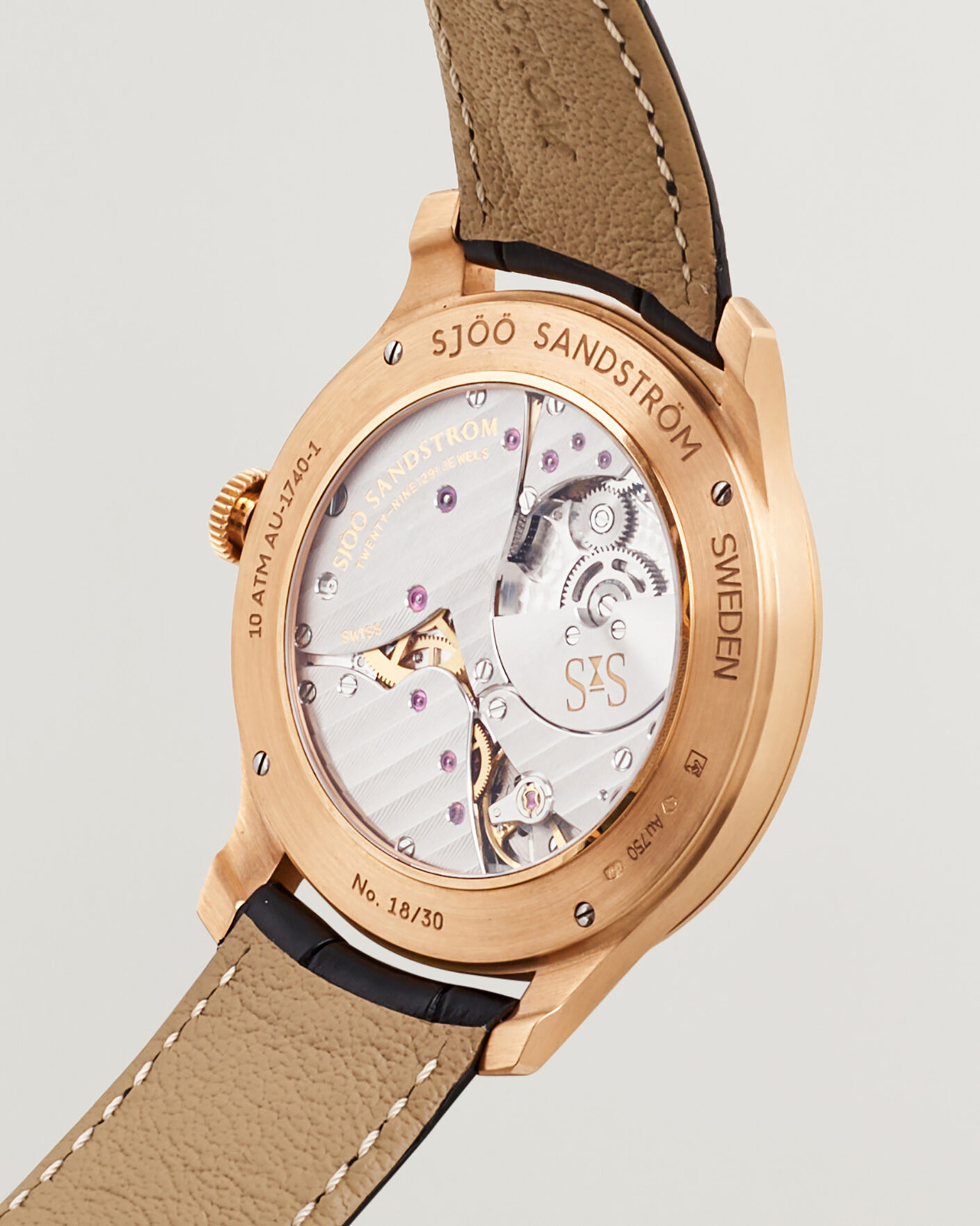 Herren | Pre-Owned & Vintage Watches | Sjöö Sandström Pre-Owned | Royal Capital 18k