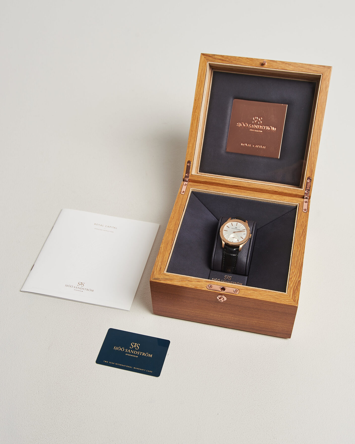 Herren | Pre-Owned & Vintage Watches | Sjöö Sandström Pre-Owned | Royal Capital 18k