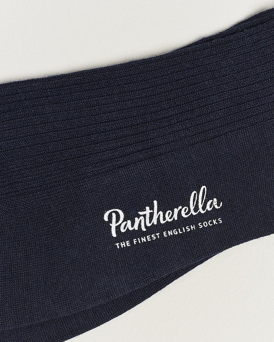 Herren | Unterwäsche | Pantherella | 3-Pack Naish Merino/Nylon Sock Navy
