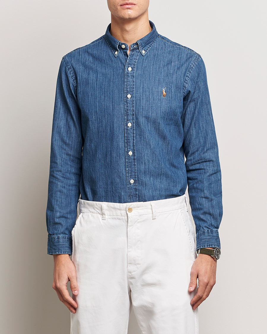 Herren | Hemden | Polo Ralph Lauren | 2-Pack Slim Fit Denim Shirt Washed/Dark Wash