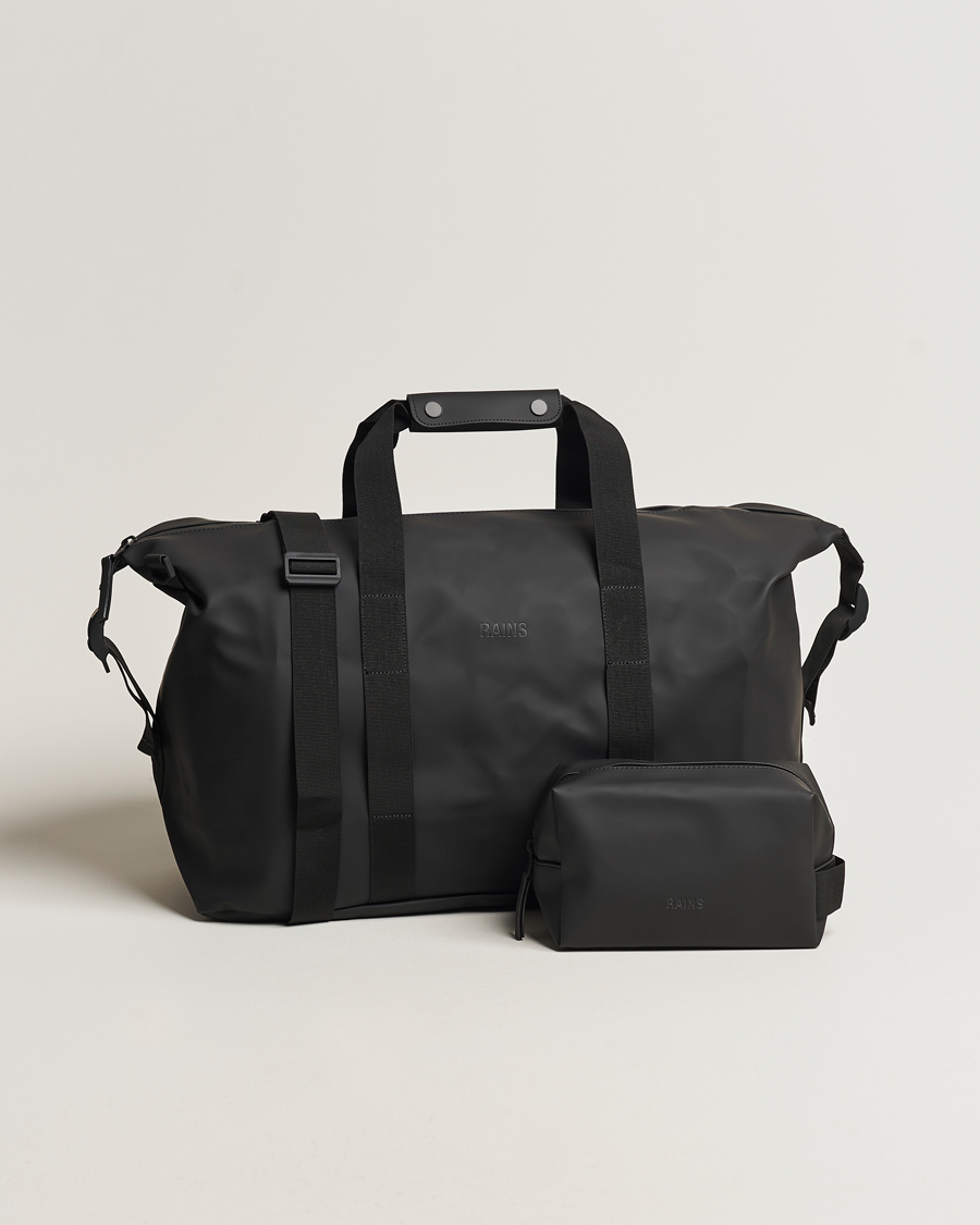 Herren | Taschen | RAINS | Hilo Weekendbag & Washbag Black
