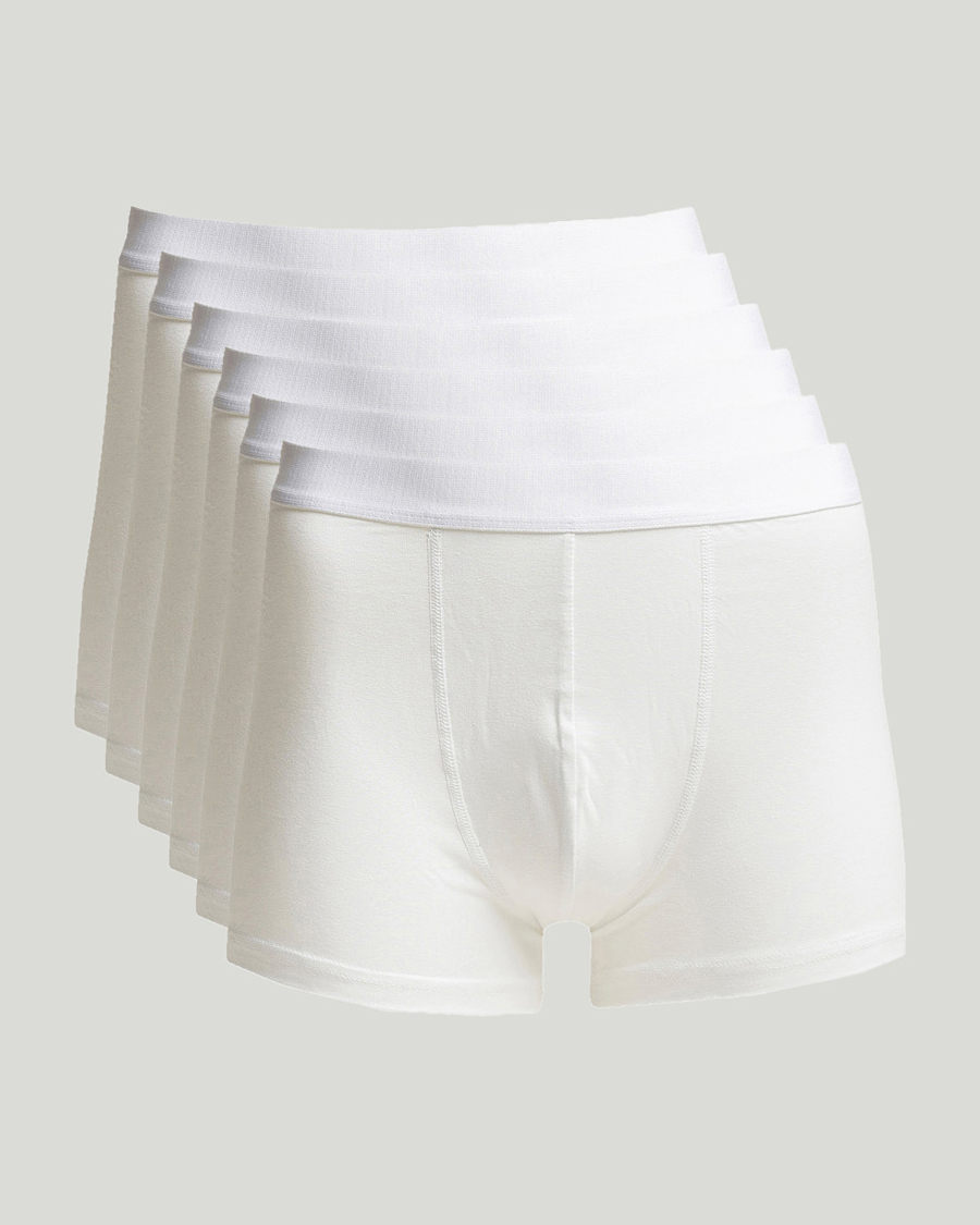 Herren | Unterwäsche | Bread & Boxers | 6-Pack Boxer Brief White