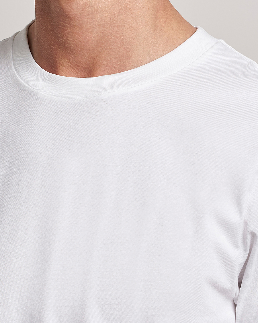 Herren | T-Shirts | Bread & Boxers | 3-pack Crew Neck Regular T-Shirt White