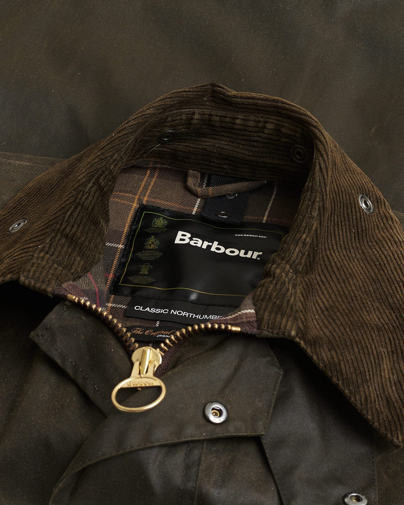 Herren | Pre-owned Jacken | Pre-owned | Barbour Lifestyle Classic Northumbria Jacket Olive UK40 - EU50