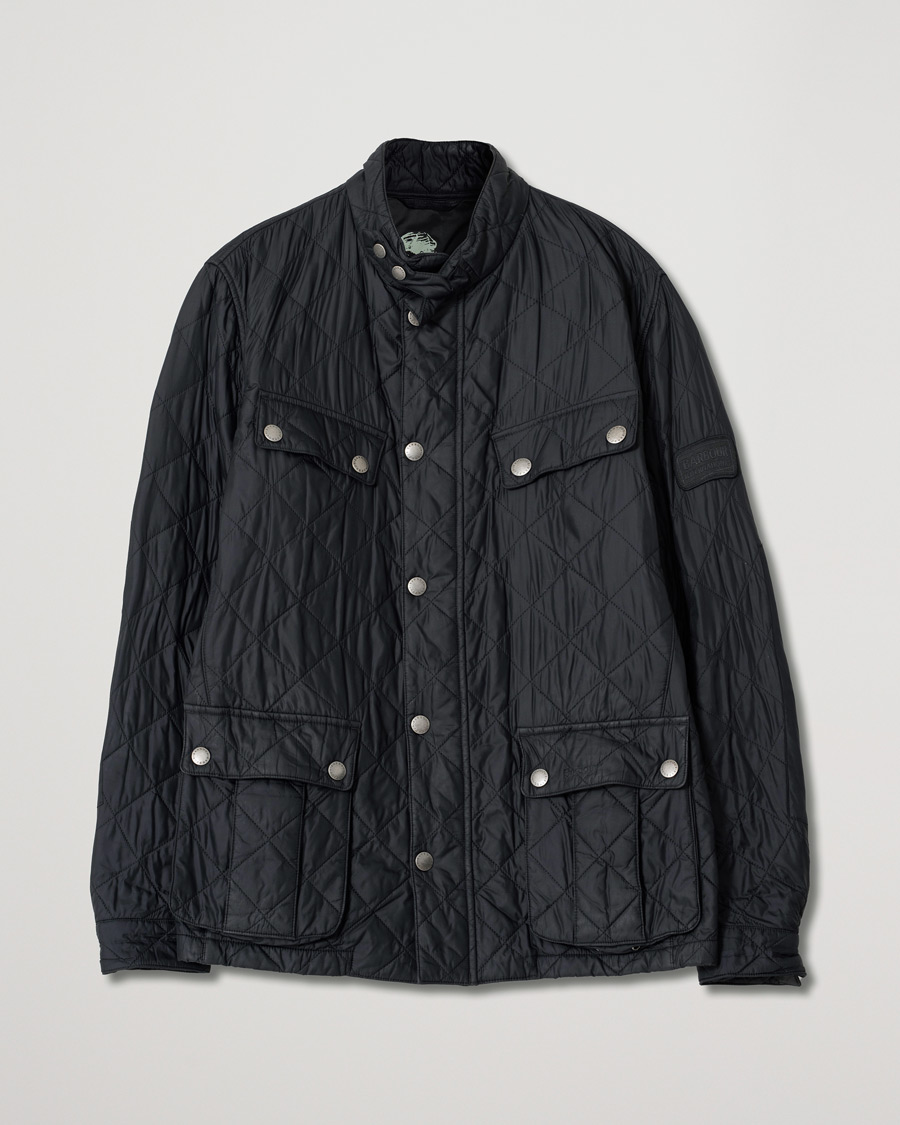 Herren | Jacken | Pre-owned | Barbour International Ariel Quilted Jacket Black