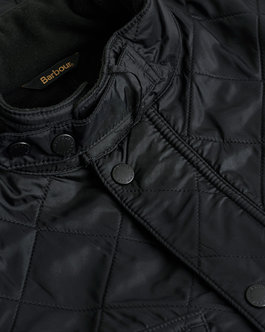 Herren | Barbour International Ariel Polarquilt Black | Pre-owned | Barbour International Ariel Polarquilt Black