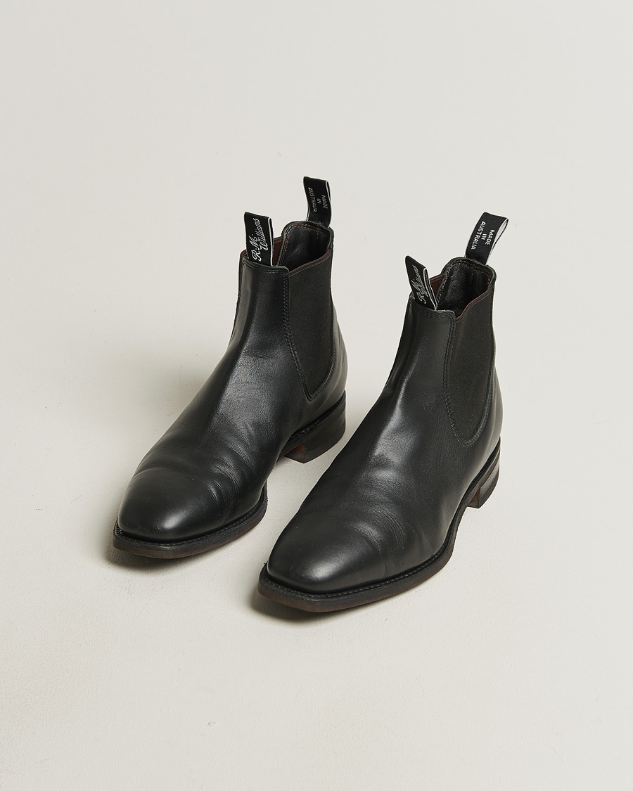 Herren | Pre-owned Schuhe | Pre-owned | R.M.Williams Blaxland G Boot Yearling Black UK10,5 - EU45,5