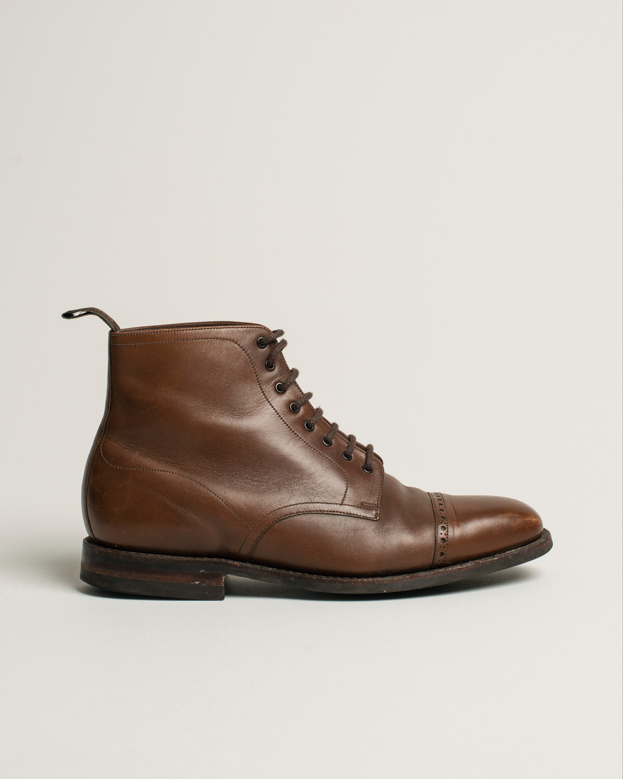 Herren | Loake 1880 Hyde Boot Dark Brown | Pre-owned | Loake 1880 Hyde Boot Dark Brown