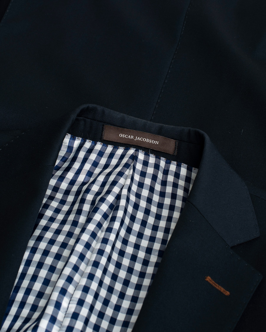 Herren | Oscar Jacobson Edmund Club Blazer Navy | Pre-owned | Oscar Jacobson Edmund Club Blazer Navy