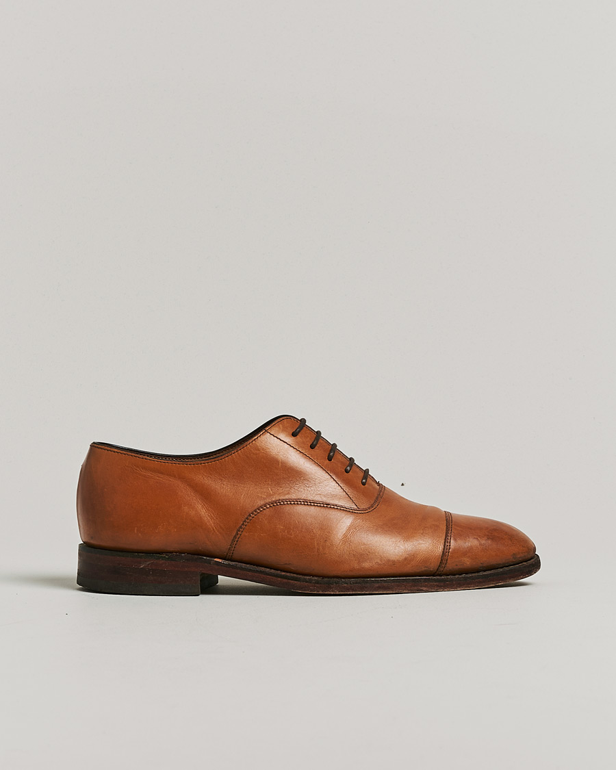 Herren | Pre-owned Schuhe | Pre-owned | Loake 1880 Aldwych Oxford Tan Burnished Calf UK6 - EU40
