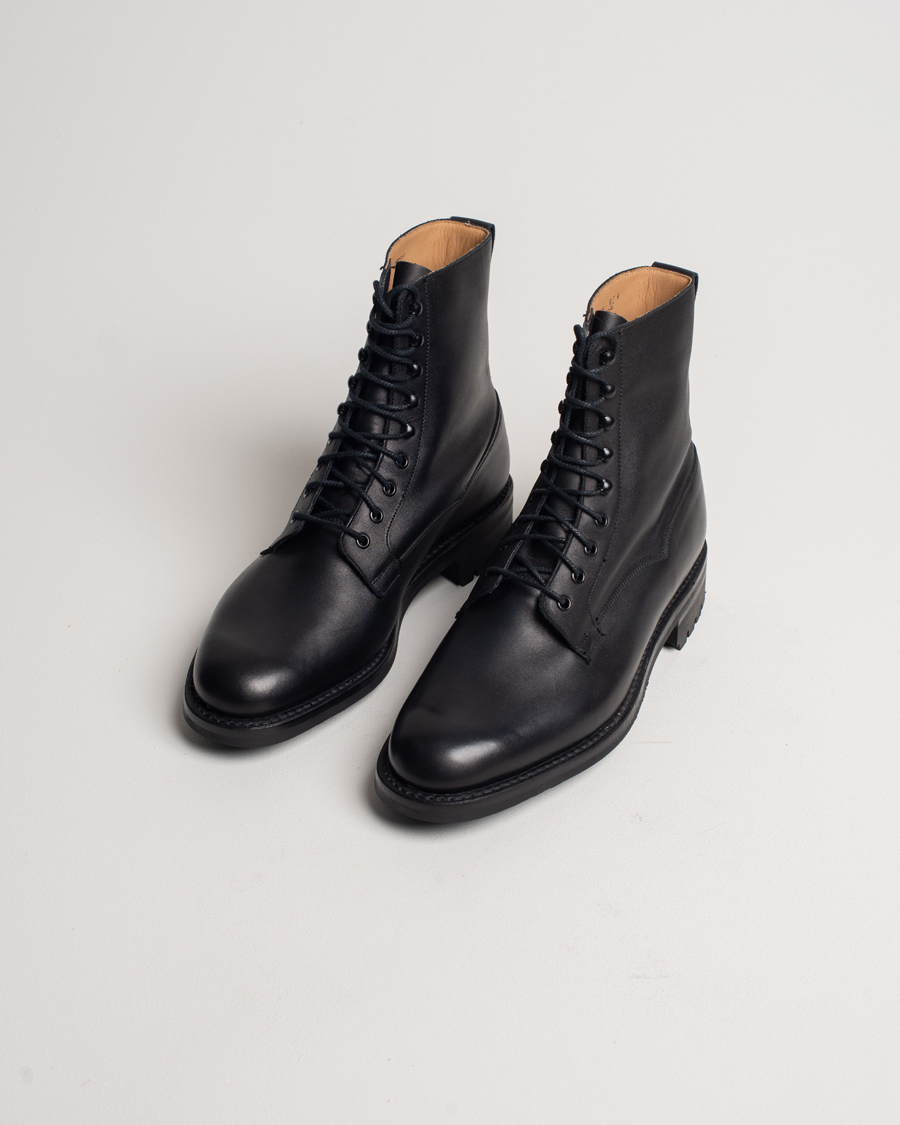 Herren | Crockett & Jones Radnor Boot Black Calf UK8,5 - EU42,5 | Pre-owned | Crockett & Jones Radnor Boot Black Calf UK8,5 - EU42,5