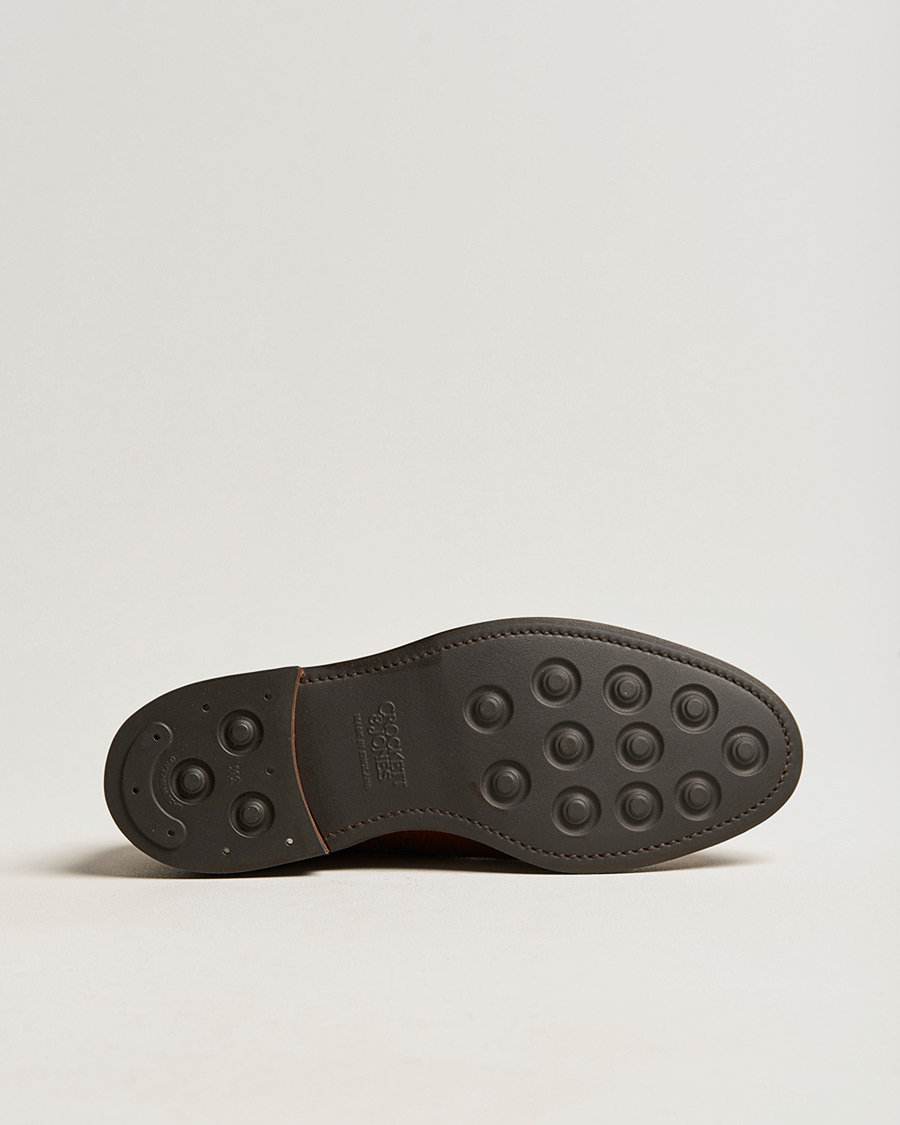 Herren | Pre-owned Rahmengenähte Schuhe | Pre-owned | Crockett & Jones Pembroke Derbys Tan Grained Calf UK10,5 - EU44,5