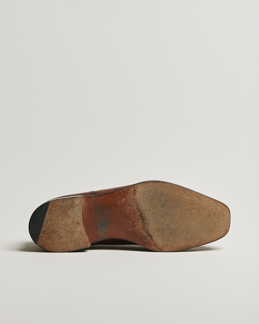 Herren | Edward Green Dover Split Toe Dark Oak Calf | Pre-owned | Edward Green Dover Split Toe Dark Oak Calf