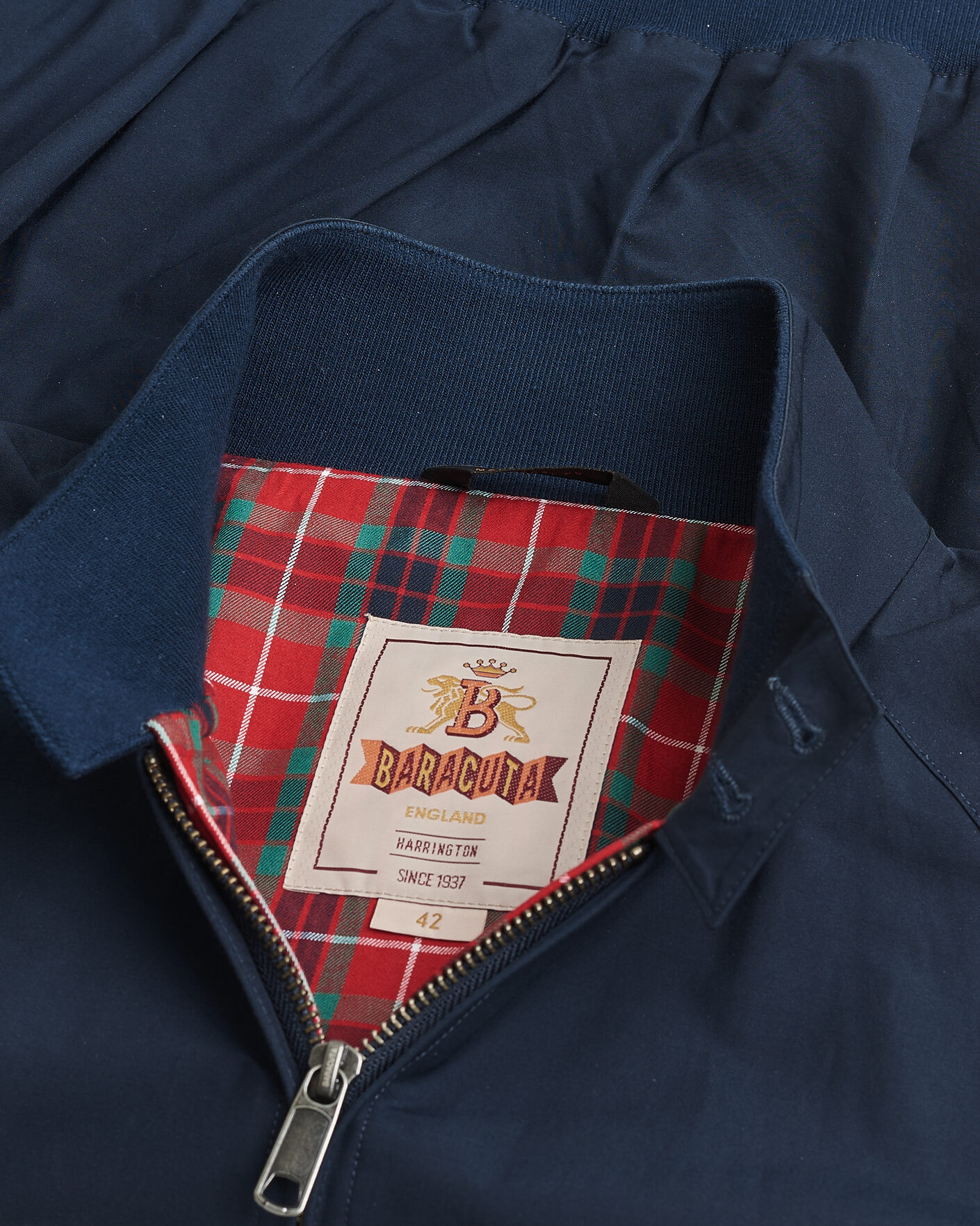 Herren | Pre-owned Jacken | Pre-owned | Baracuta G9 Original Harrington Jacket Dark Navy UK42 - EU52
