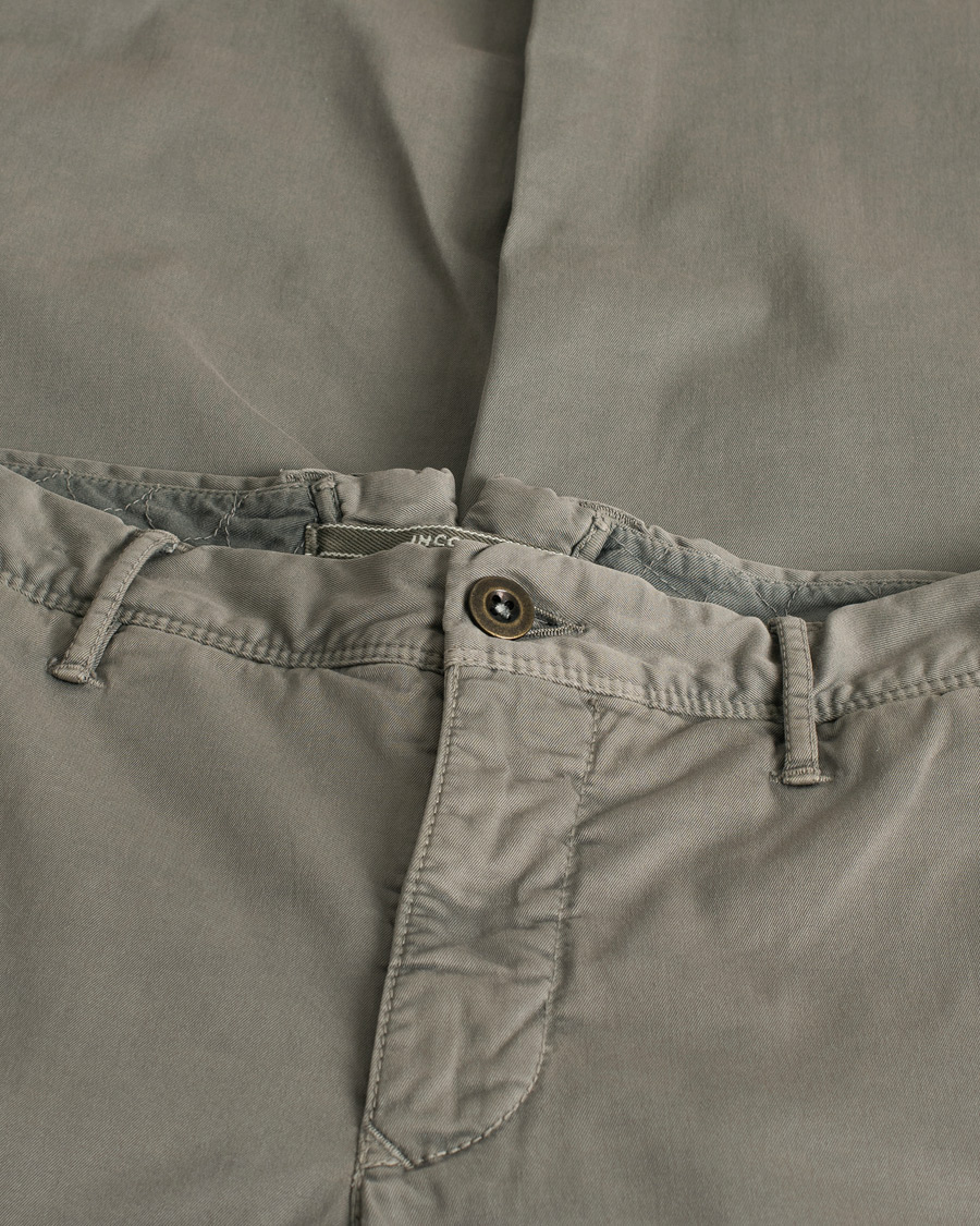 Herren | Incotex Slim Fit Stretch Slacks Grey W33 | Pre-owned | Incotex Slim Fit Stretch Slacks Grey W33