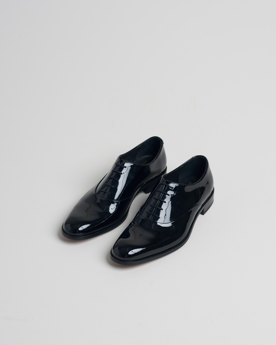 Herren | Loake Lifestyle Patent Black | Pre-owned | Loake Lifestyle Patent Black