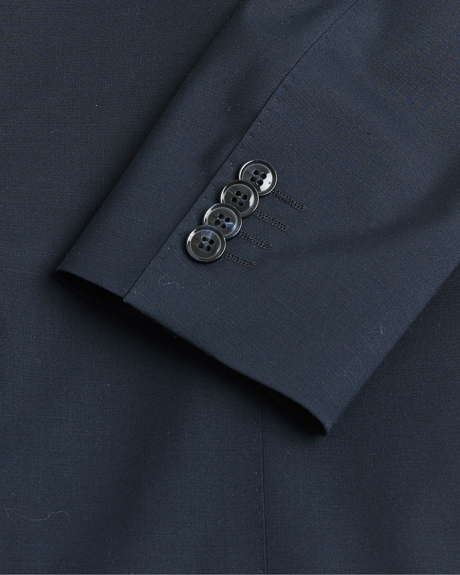 Herren | Pre-owned Sakkos | Pre-owned | Oscar Jacobson Edmund Wool Blazer Navy 46