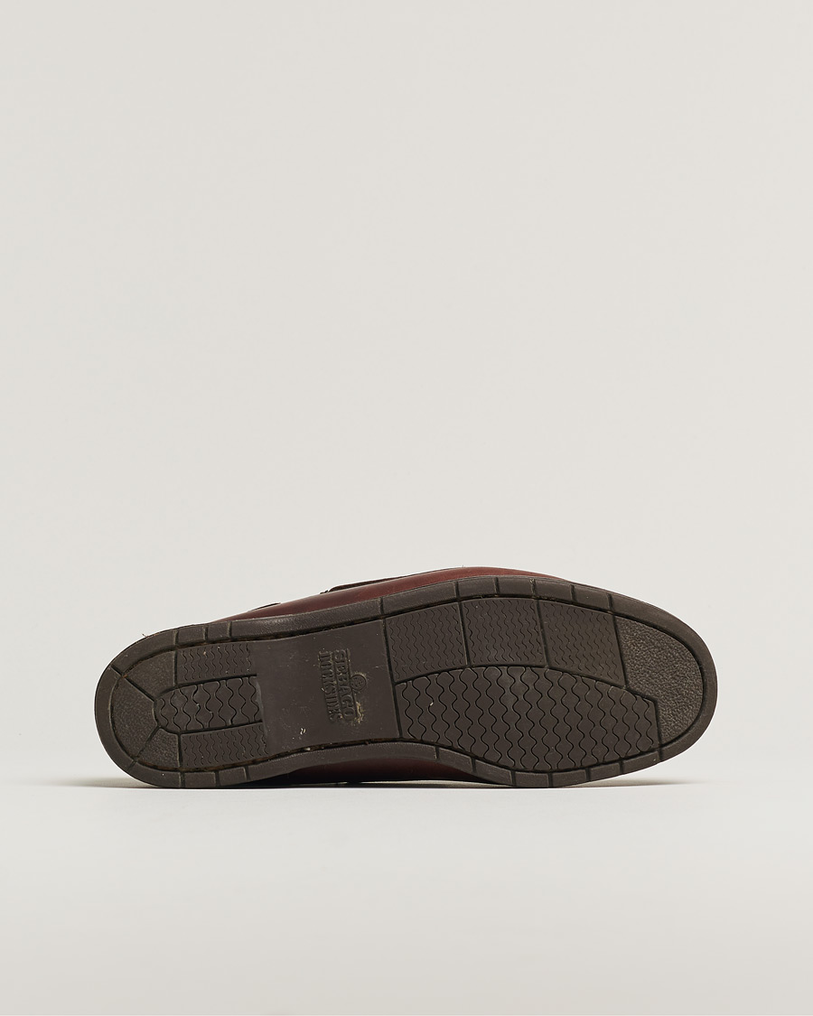 Herren | Sebago Endeavor Oiled Leather Boat Shoe Brown | Pre-owned | Sebago Endeavor Oiled Leather Boat Shoe Brown