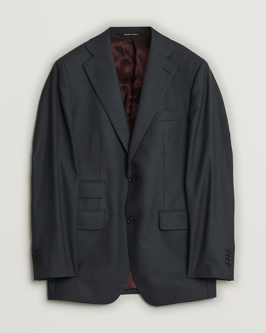 Herren | Pre-owned Sakkos | Pre-owned | Rose & Born Wool Blazer Grey 46