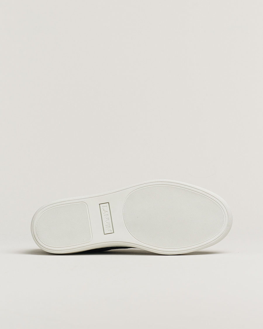 Herren | Lanvin DBB1 Patent Cap Toe Sneaker Black | Pre-owned | Lanvin DBB1 Patent Cap Toe Sneaker Black