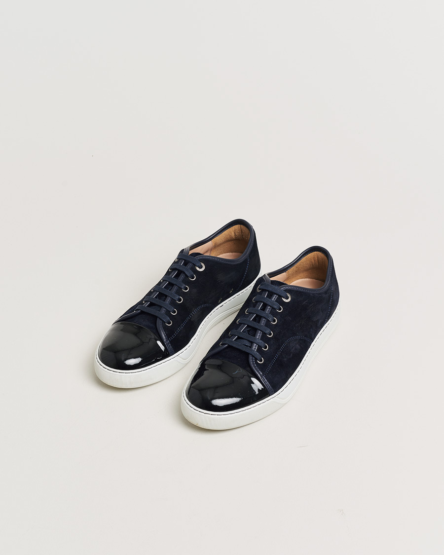 Herren | Pre-owned Schuhe | Pre-owned | LanvinDBB1 Patent Cap Toe SneakerNavyUK8 - EU42