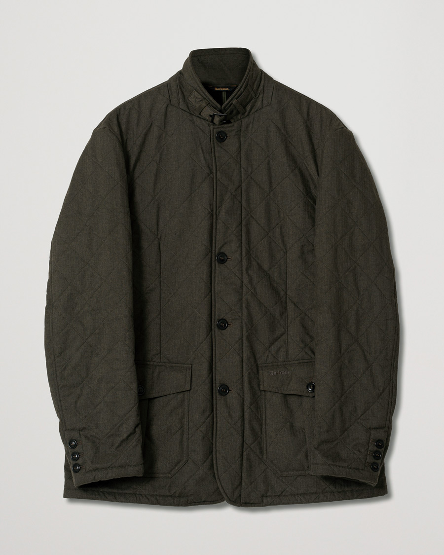 Herren | Jacken | Pre-owned | Barbour Lifestyle Relond Quilted Polar Fleece Jacket Olive