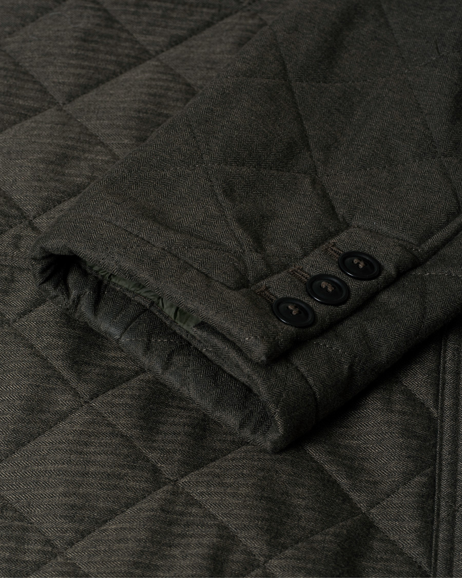 Herren | Jacken | Pre-owned | Barbour Lifestyle Relond Quilted Polar Fleece Jacket Olive