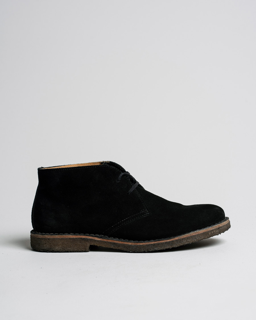 Herren | Astorflex Greenflex Desert Boot Black Suede 44 | Pre-owned | Astorflex Greenflex Desert Boot Black Suede 44