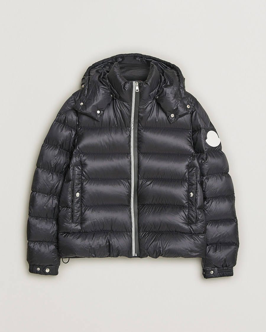 Herren | Jacken | Pre-owned | Moncler Arves Down Hooded Jacket Black