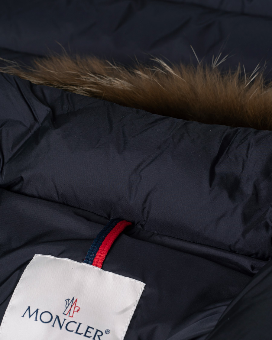 Herren | Jacken | Pre-owned | Moncler Cluny Down Parka Navy