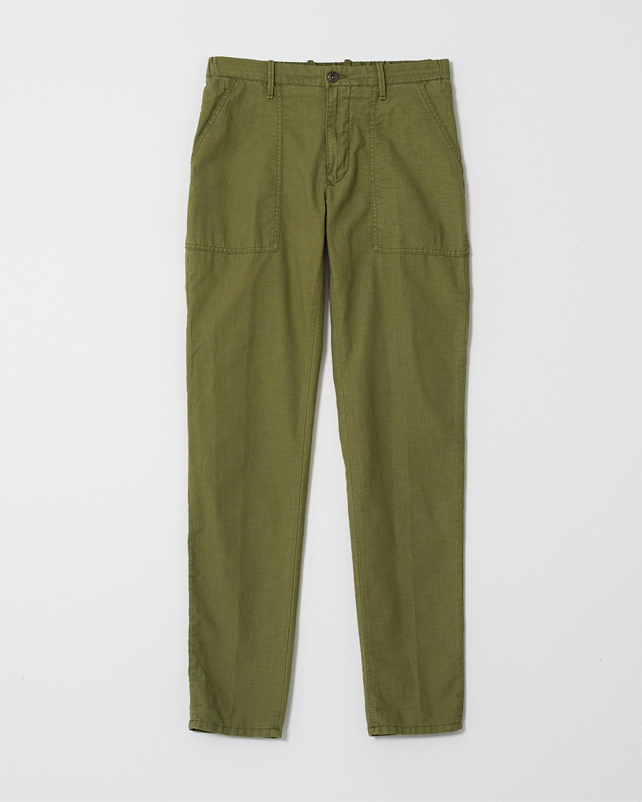 Herren | Hosen | Pre-owned | Incotex Slim Fit Drawstring Work Pants Military W32
