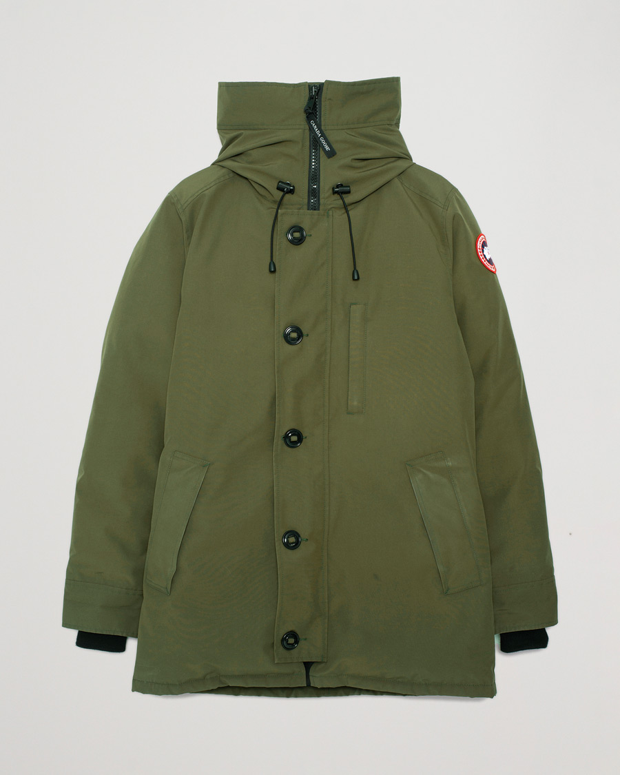Herren | Jacken | Pre-owned | Canada Goose Chateau No Fur Parka Military Green