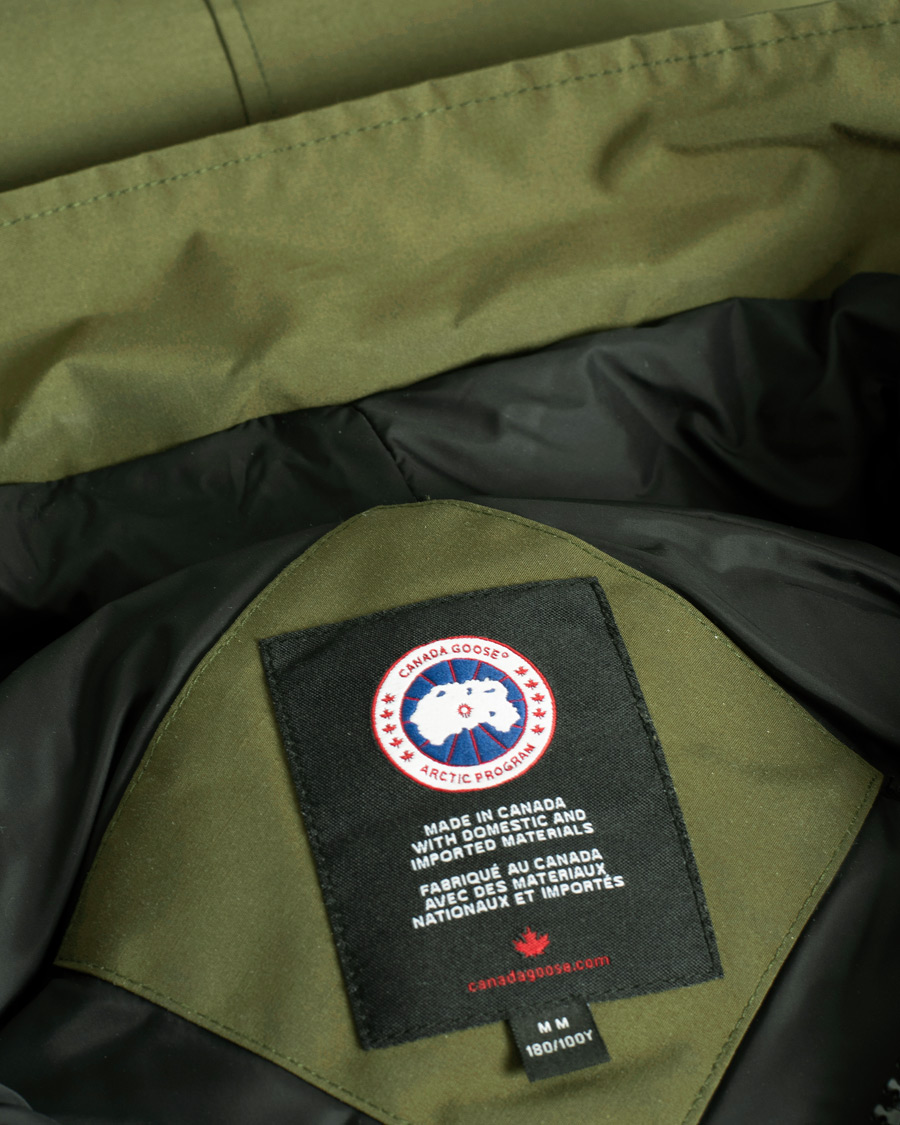 Herren | Jacken | Pre-owned | Canada Goose Chateau No Fur Parka Military Green