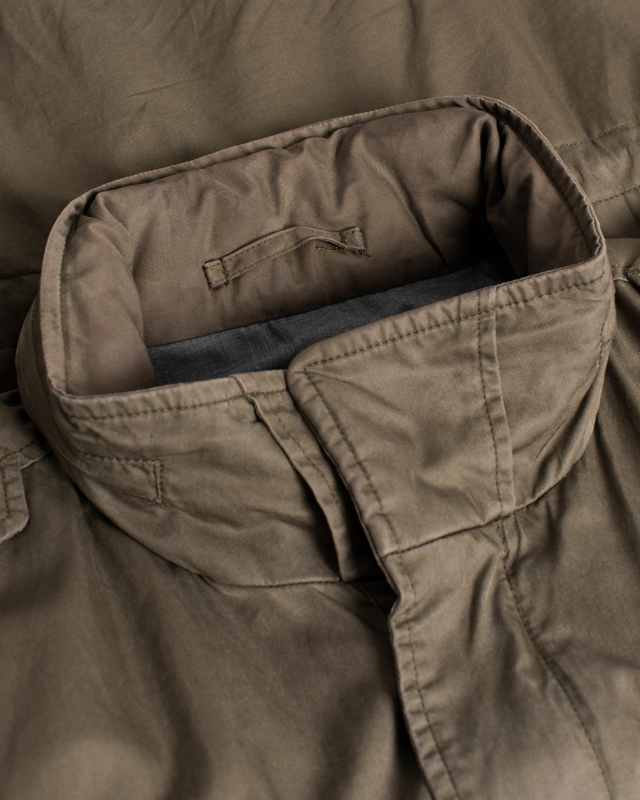 Herren | Jacken | Pre-owned | Herno Cotton Field Jacket Army Green