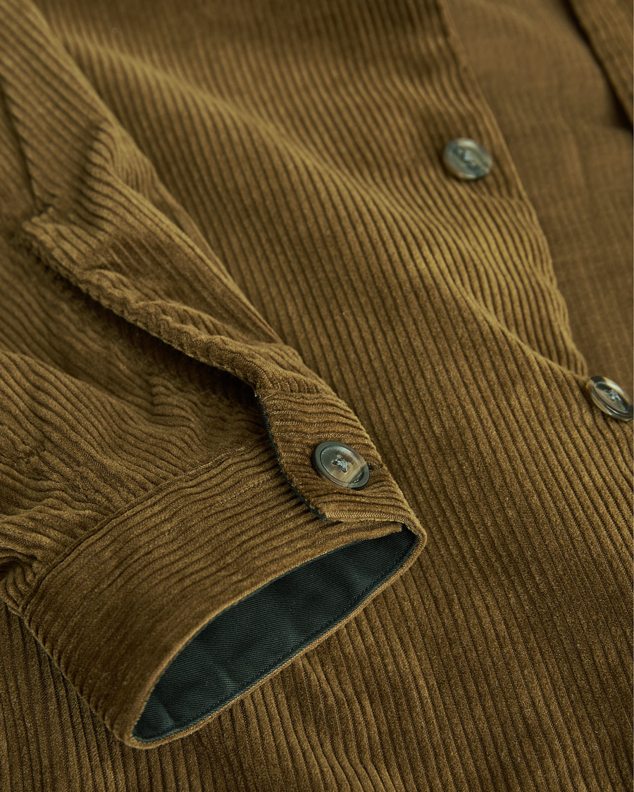 Herren | Hemden | Pre-owned | Camoshita Unlined Manchester Shirt Blouson Green M